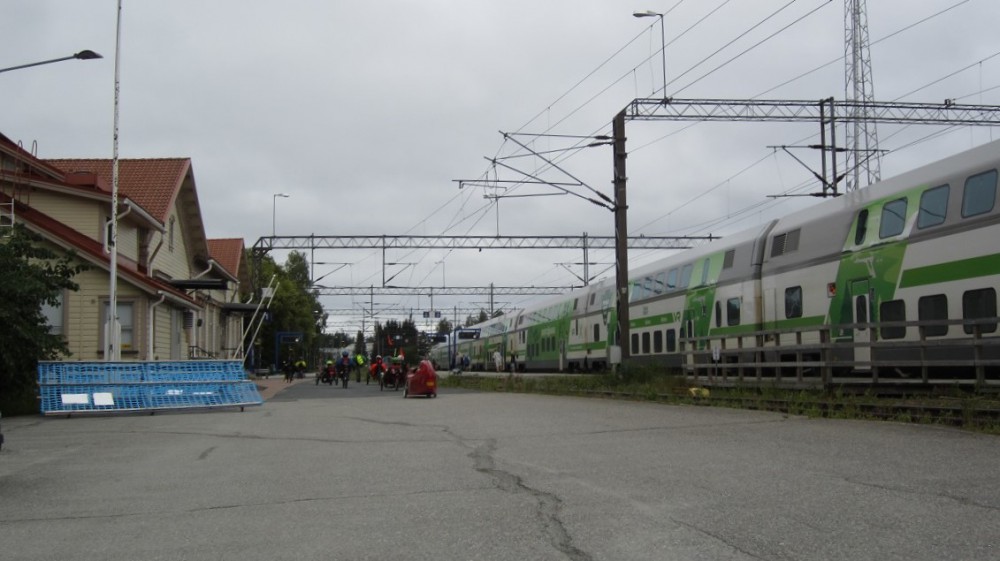 Rautatieasema Joensuu.