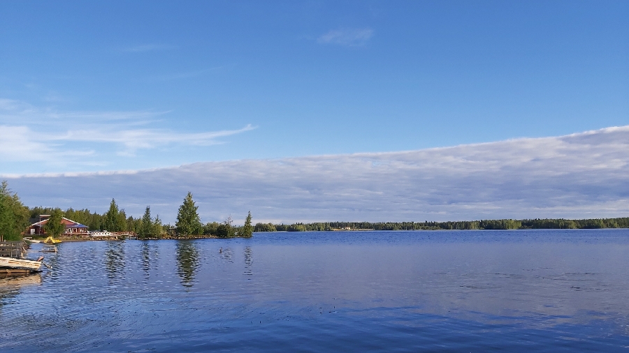 Aamulla lähtö Masalan leirintäalueelta.