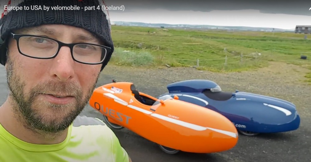 Islannin ainoa velomobiili on Quattrovelo