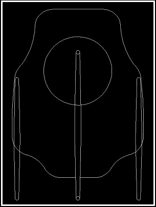 0.188 m2 frontal area