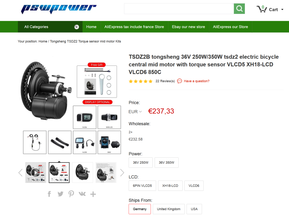 tsdz2 tongsheng 36V 250W_350W TSDZ2 VLCD5 XH-18 VLCD6 LCD electric bicycle centr.png