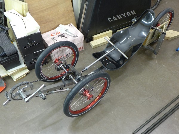 Trike valmiina koeajoon