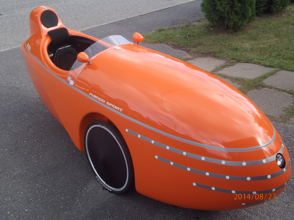 Mango sport velomobiili