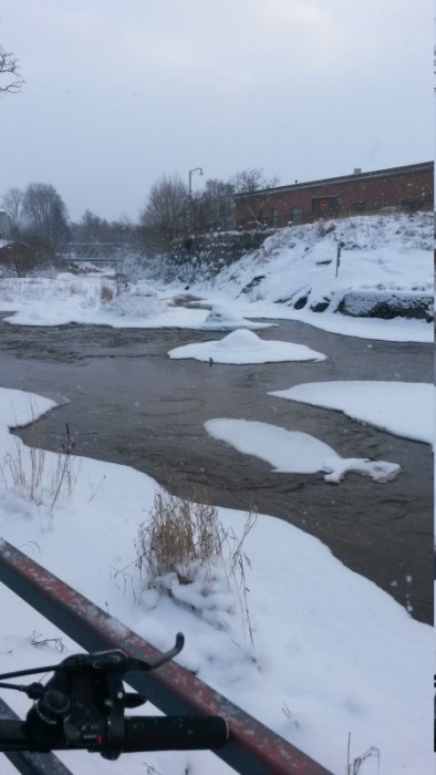 Retki päättyi Vanhan kaupungin koskelle