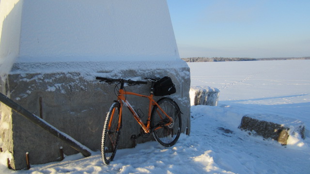 Talvella ajan tällä.