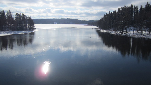 Vihdoinkin aurinko paistaa.
